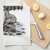 Linge De Cuisine Golem Gargoyle (Quart Plié)