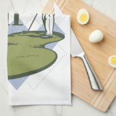 Linge De Cuisine Golf classique (Quart Plié)