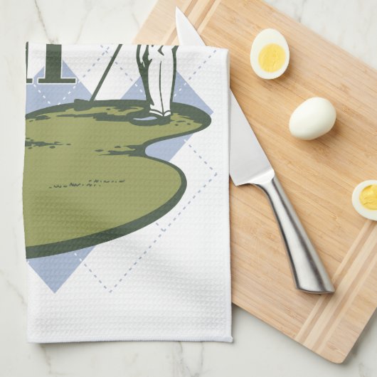 Linge De Cuisine Golf classique (Quart Plié)