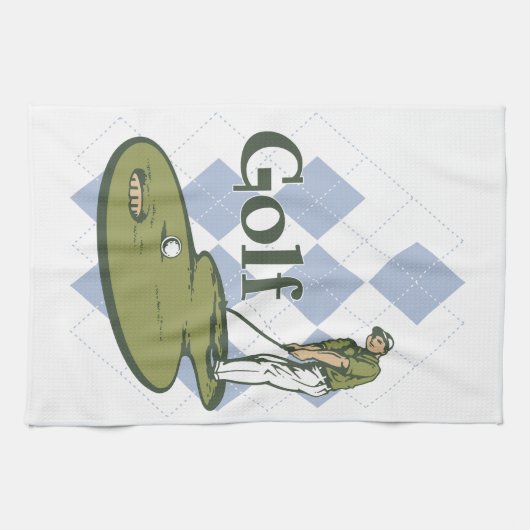 Linge De Cuisine Golf classique (Horizontal)