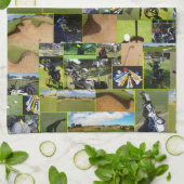 Linge De Cuisine Golf Collage (Plié)