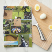 Linge De Cuisine Golf Collage (Quart Plié)
