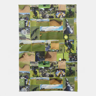 Linge De Cuisine Golf Collage