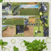 Linge De Cuisine Golf Collage (Plié)