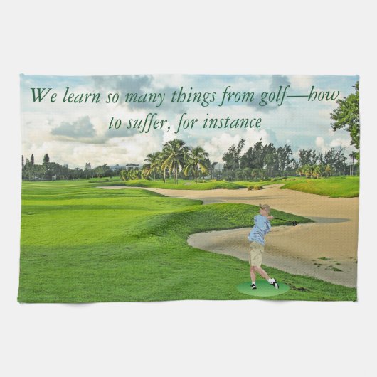 Linge De Cuisine Golf : comment souffrir (Horizontal)