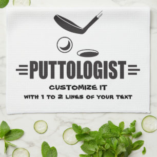 Linge De Cuisine Golf Funny sur mesure