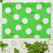 Linge De Cuisine Golf Golfing, Amusants Golf Balls et Tee - shirts (Plié)