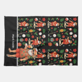 Linge De Cuisine Golf Santa Claus Golf Summer Hawaiian thème (Horizontal)