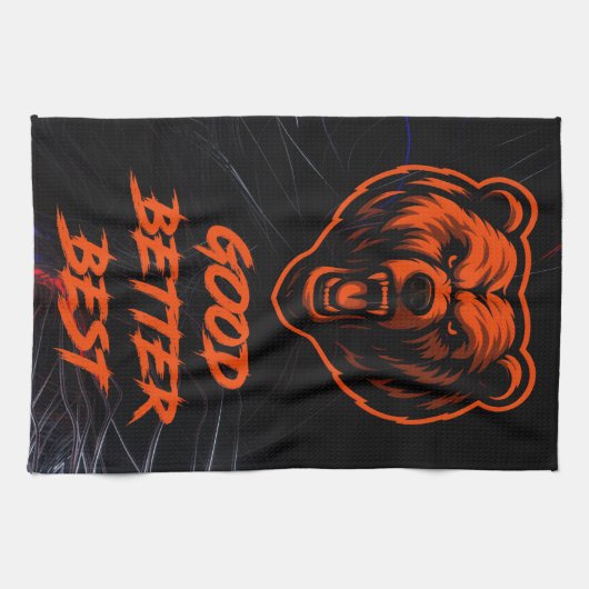 Linge De Cuisine Good Better Best Never Let It Rest (Horizontal)