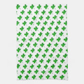 Linge De Cuisine Good Luck Green Lucky 4 Shamrocks Feuille Clover K (Vertical)