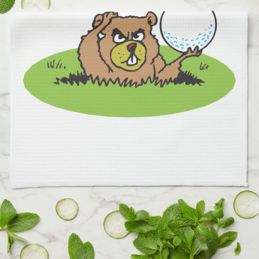 Linge De Cuisine Gopher fâché (Plié)