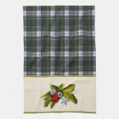 Linge De Cuisine Gordon habille moderne original Tartan Noël (Vertical)