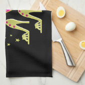 LINGE DE CUISINE GORGEOUS GOLD 60E ANNIVERSAIRE HIGH HEEL DESIGN (Quart Plié)