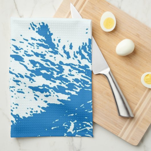 Linge De Cuisine Gorilla bleue (Quart Plié)