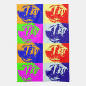 Linge De Cuisine Gorilla Pop Art (Vertical)