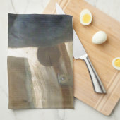 Linge De Cuisine Gorille mangeant son déjeuner, Animal, Faune, Ape (Quart Plié)