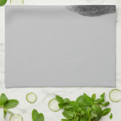 Linge De Cuisine Gorille noire blanche (Plié)