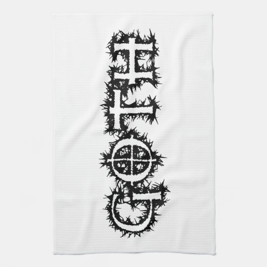 Linge De Cuisine Goth (Vertical)