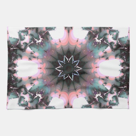 Linge De Cuisine Gothique Frozen Winter Spider Web (Horizontal)