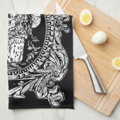 Linge De Cuisine Gothique Maiden (Quart Plié)