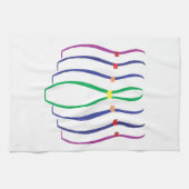 Linge De Cuisine Goupilles de bowling (Horizontal)