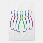 Linge De Cuisine Goupilles de bowling (Vertical)