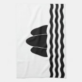 Linge De Cuisine Gozo Malte drapeau région île province symbole (Vertical)