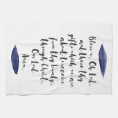 Linge De Cuisine Grace avant les repas (Horizontal)