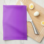 Linge De Cuisine Gradient foncé et mauve-clair - modèle violet (Quart Plié)