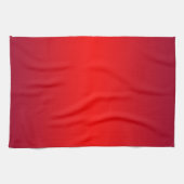 Linge De Cuisine Gradient rouge nucléaire - blanc de modèle de (Horizontal)
