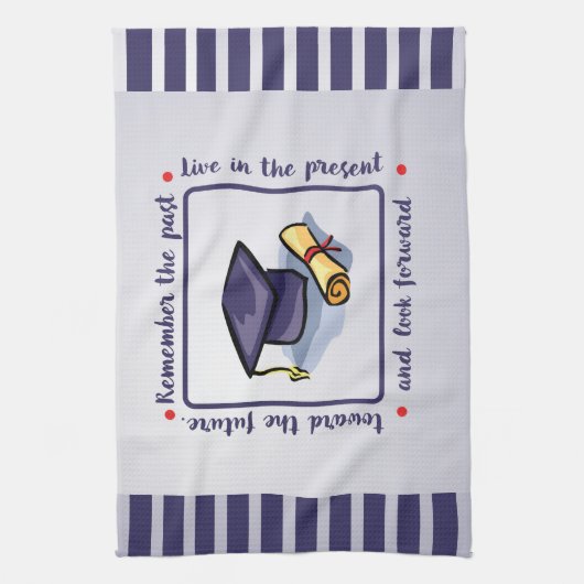 Linge De Cuisine Graduation congratulations Remember the Past (Vertical)