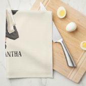 Linge De Cuisine Graduation de l'aquarelle personnalisée (9) (Quart Plié)