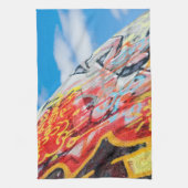 Linge De Cuisine graffiti de planète (Vertical)