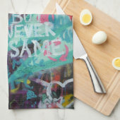 Linge De Cuisine Graffiti de Prague (Quart Plié)