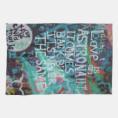 Linge De Cuisine Graffiti de Prague (Horizontal)