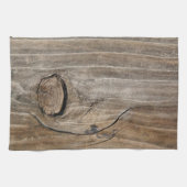 Linge De Cuisine Grain en bois naturel (Horizontal)