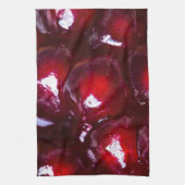 Linge De Cuisine Graines de grenade rouge (Vertical)