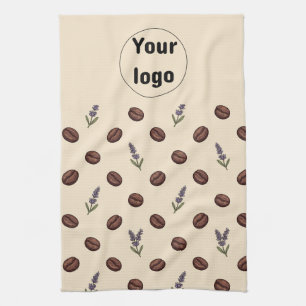Linge De Cuisine Grains de café vintage et motif sans couture de la