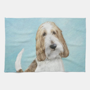 Linge De Cuisine Grand Basset Griffon Vendeen - Art Chien original