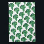 Linge De Cuisine Grand beau brocoli manger vos légumes<br><div class="desc">Décorez votre cuisine avec cette grande serviette de plat motif de brocoli amusante. Fait un grand ménage ou un cadeau mariage! Vous pouvez le customiser et ajouter du texte. Consultez ma boutique pour plus de couleurs et de motifs !</div>