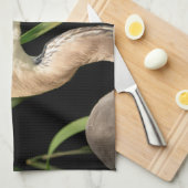 Linge De Cuisine Grand héros bleu (Quart Plié)