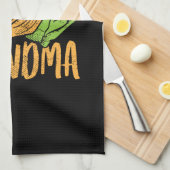 Linge De Cuisine Grand-mère du jardin (Quart Plié)