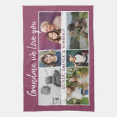 Linge De Cuisine Grand-mère nous vous aimons Petits-enfants 6 Photo (Vertical)