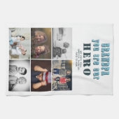 Linge De Cuisine Grand-père vous êtes notre Héros 6 Photo Collage (Horizontal)