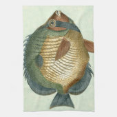 Linge De Cuisine Grand Poisson Coloré (Vertical)