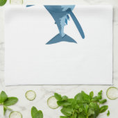 LINGE DE CUISINE GRAND REQUIN BLANC (Plié)