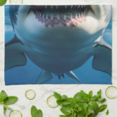 Linge De Cuisine Grand requin blanc (Plié)