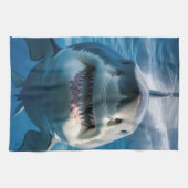Linge De Cuisine Grand requin blanc (Horizontal)