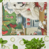 Linge De Cuisine Grande Pyrénées Cuisine de vacances : Noël festif (Plié)