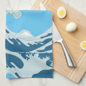 Linge De Cuisine Grande vague Thunder_Cove (Quart Plié)